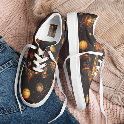 Men's Lace-Up Canvas Shoes - Murillo Vortex