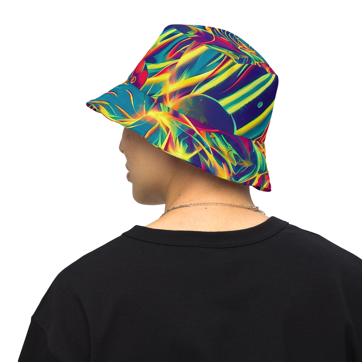 Reversible Bucket Hat - Cosmic Inferno