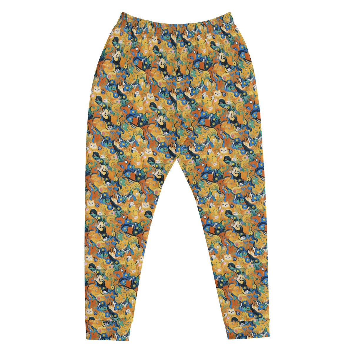 Men’s Joggers - Whimsical Feline Dance