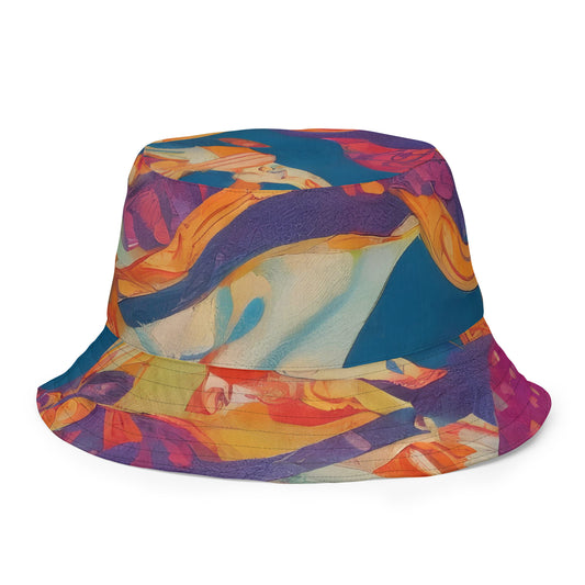 Reversible Bucket Hat - Dreamtime Dance