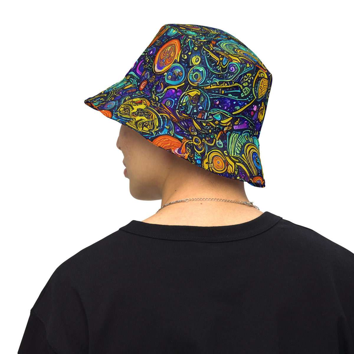 Reversible Bucket Hat - Vasnetsov Vortex