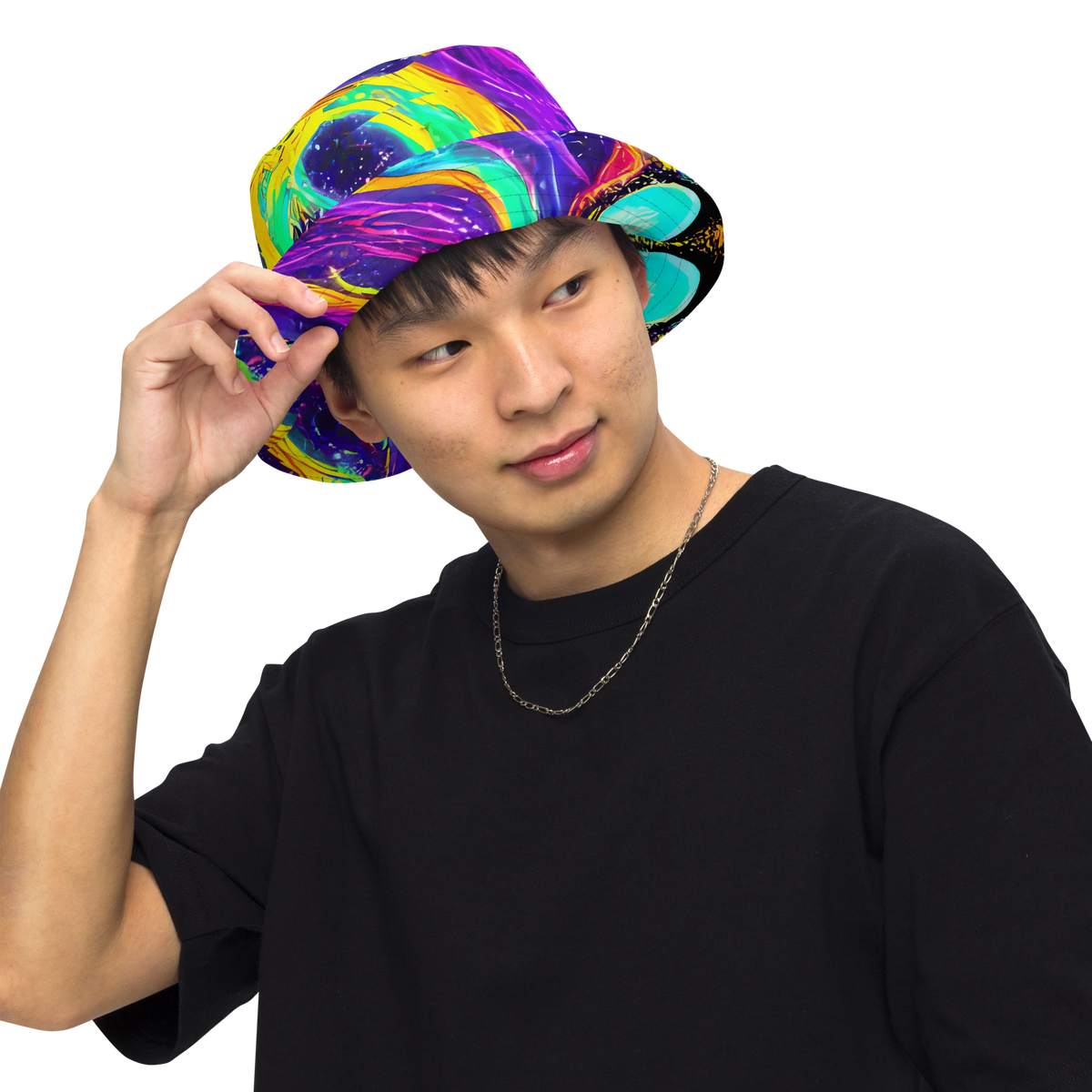 Reversible Bucket Hat - Jackson Swirl