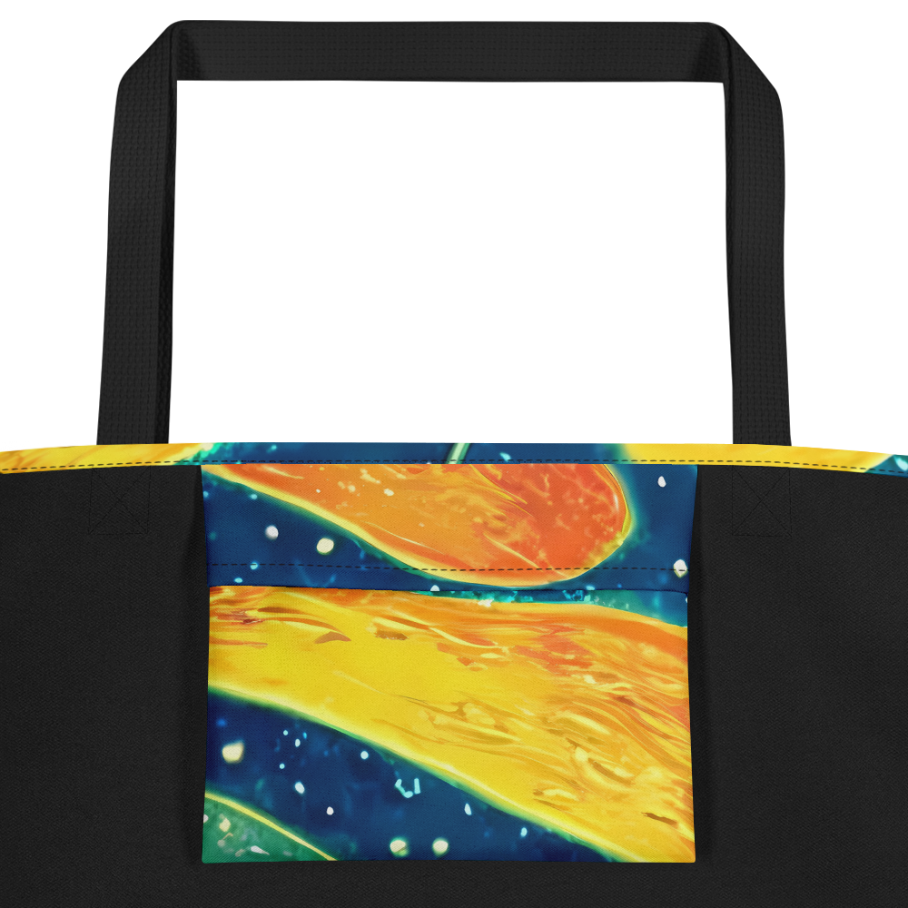 Large Tote Bag w/ Pocket - Celestial Harmony