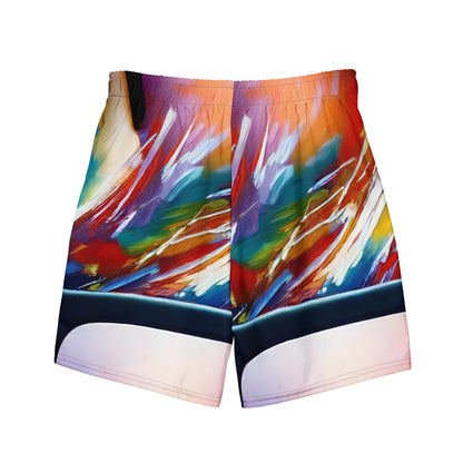 Swim Trunks - Brushstroke Symphony