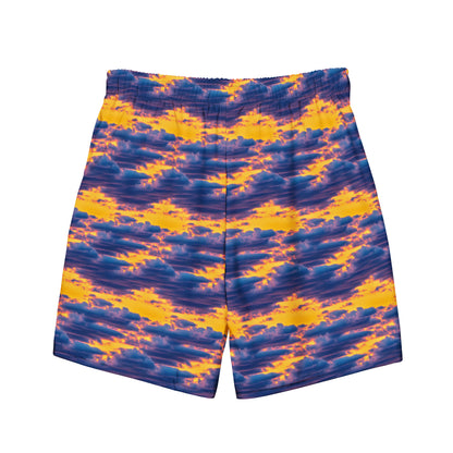 Swim Trunks - Aubergine Clouds