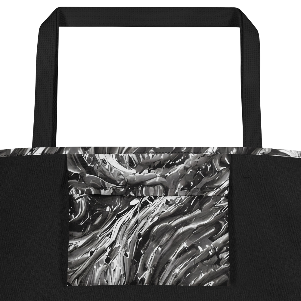Large Tote Bag w/ Pocket - Nebulous Night