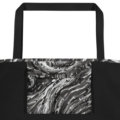 Large Tote Bag w/ Pocket - Nebulous Night