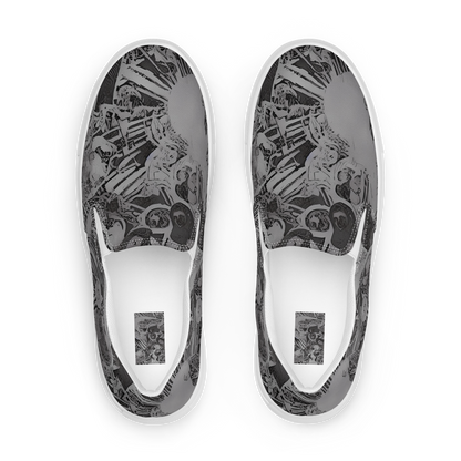 Women's Slip-On Canvas Shoes - Dusk Enigma
