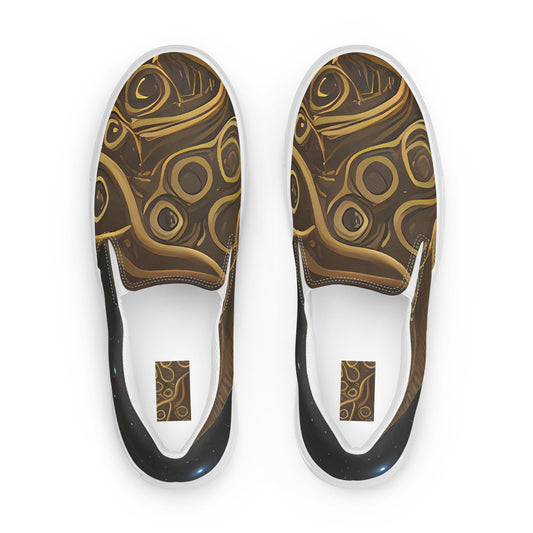 Women's Slip-On Canvas Shoes - Ethereal Coils