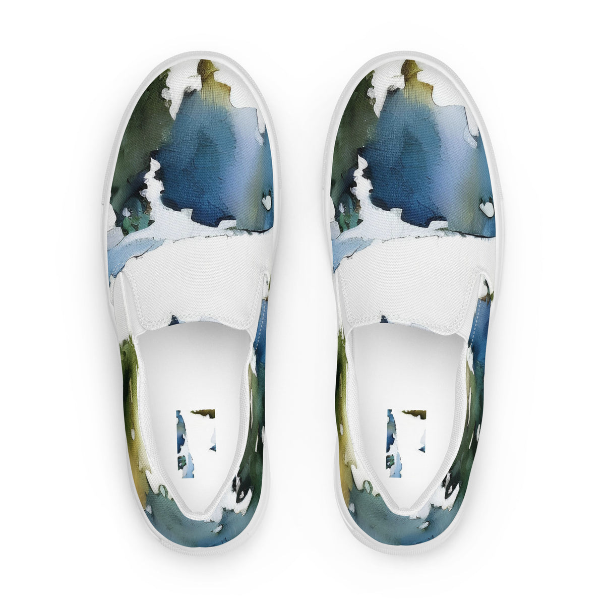 Men's Slip-On Canvas Shoes - Arctic Escape
