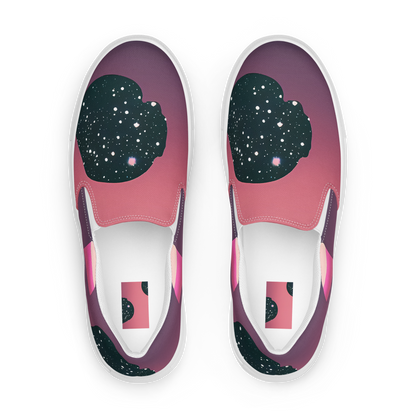 Women's Slip-On Canvas Shoes - Dreamscape Horizon