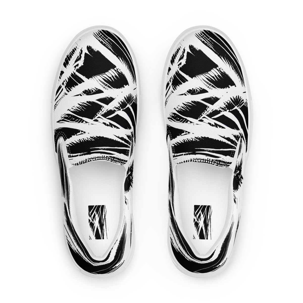 Men's Slip-On Canvas Shoes - Silent Thunder