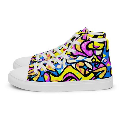 Men's High Top Canvas Shoes - Britto's Odyssey