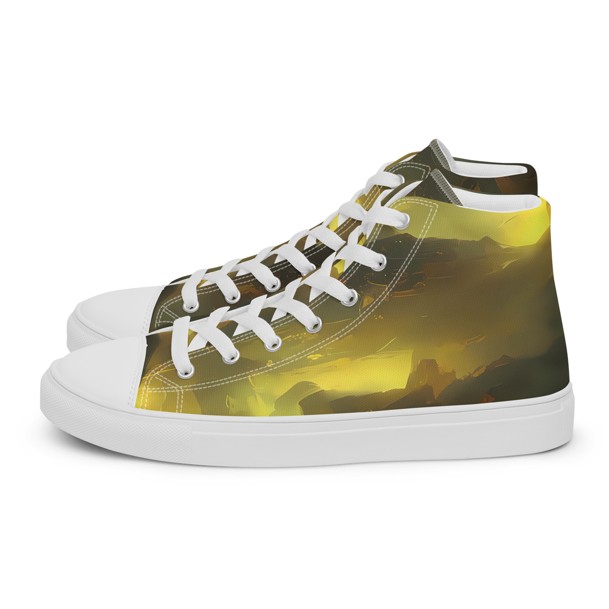Women's High Top Canvas Shoes - Crimson Tide