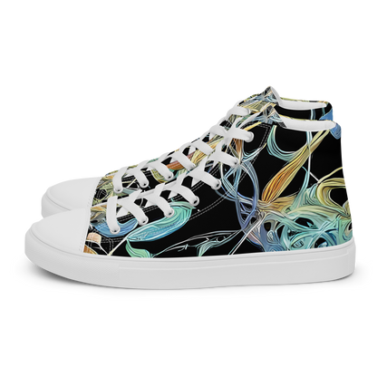 Women's High Top Canvas Shoes - Infinite Mist