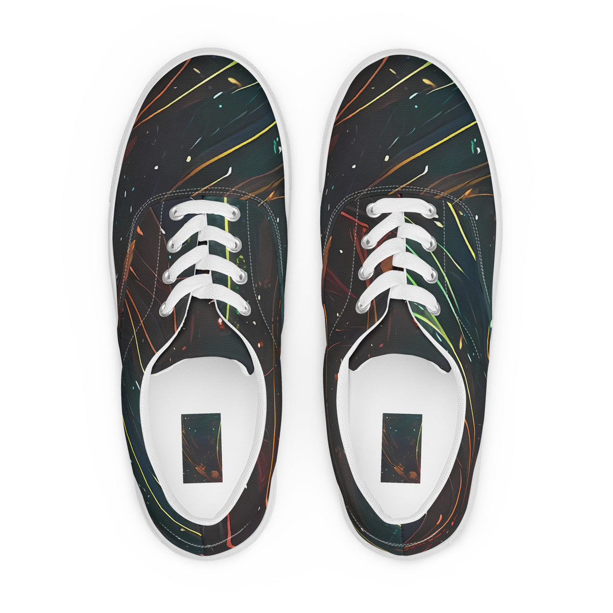Men's Lace-Up Canvas Shoes - Templesmith Twirl