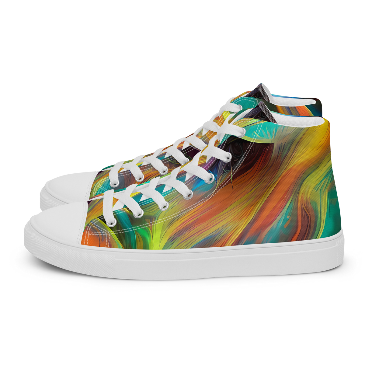 Women's High Top Canvas Shoes - Dreamweaver Fusion