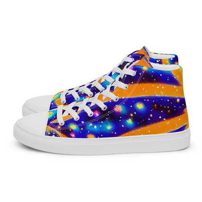 Men's High Top Canvas Shoes - Epic Orbit