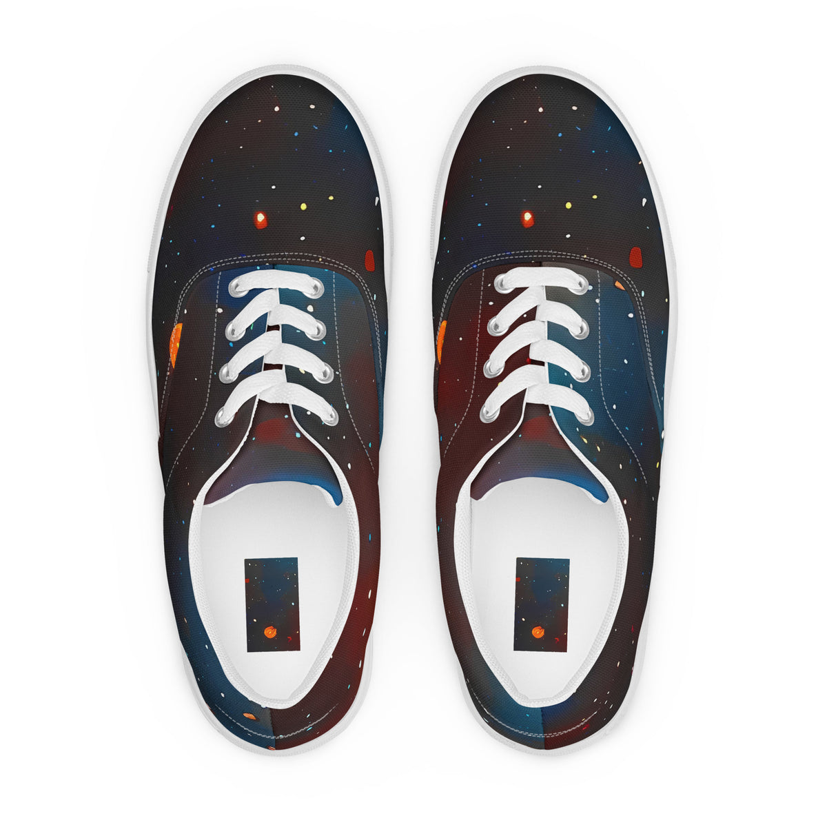 Men's Lace-Up Canvas Shoes - Celestial Vogue