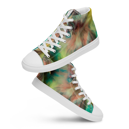 Women's High Top Canvas Shoes - Enchanted Fusion
