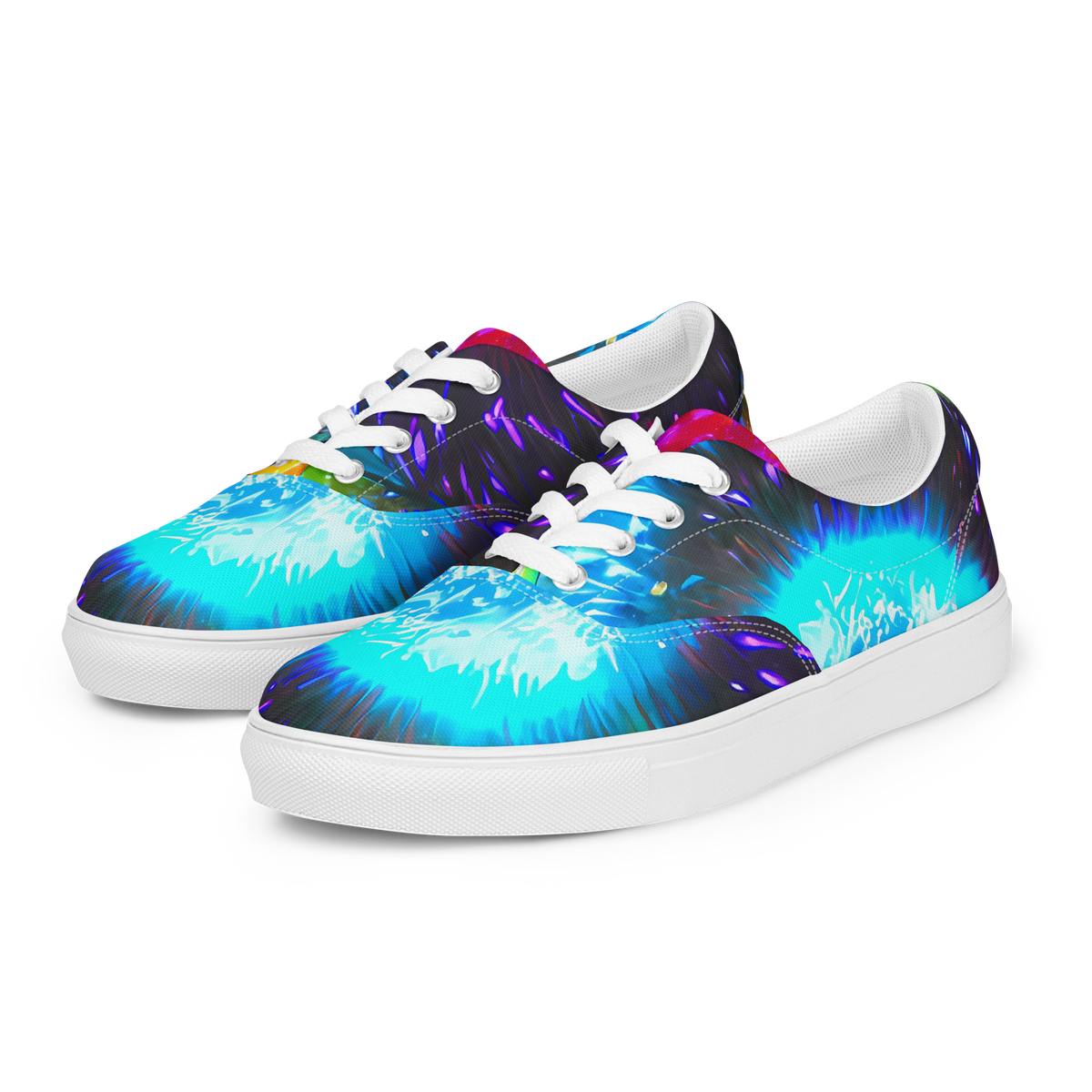 Women's Lace-Up Canvas Shoes - Vriesian Vortex