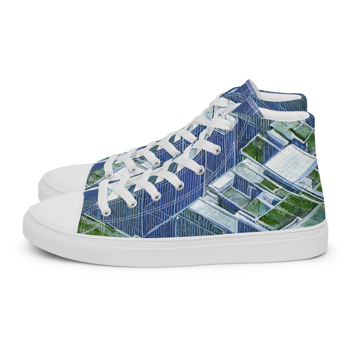 Men's High Top Canvas Shoes - Urban Eden
