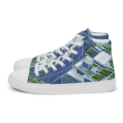 Men's High Top Canvas Shoes - Urban Eden