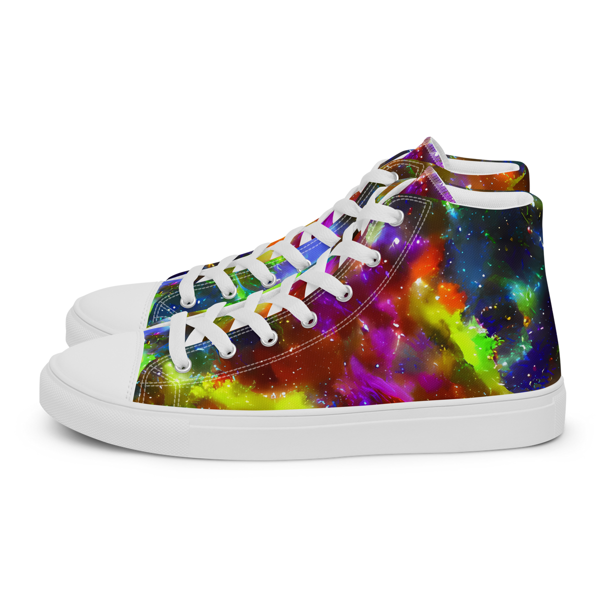 Men's High Top Canvas Shoes - Neer Nebula
