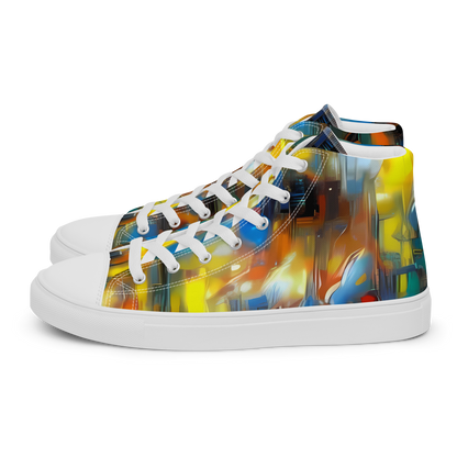 Men's High Top Canvas Shoes - Wallis Warp