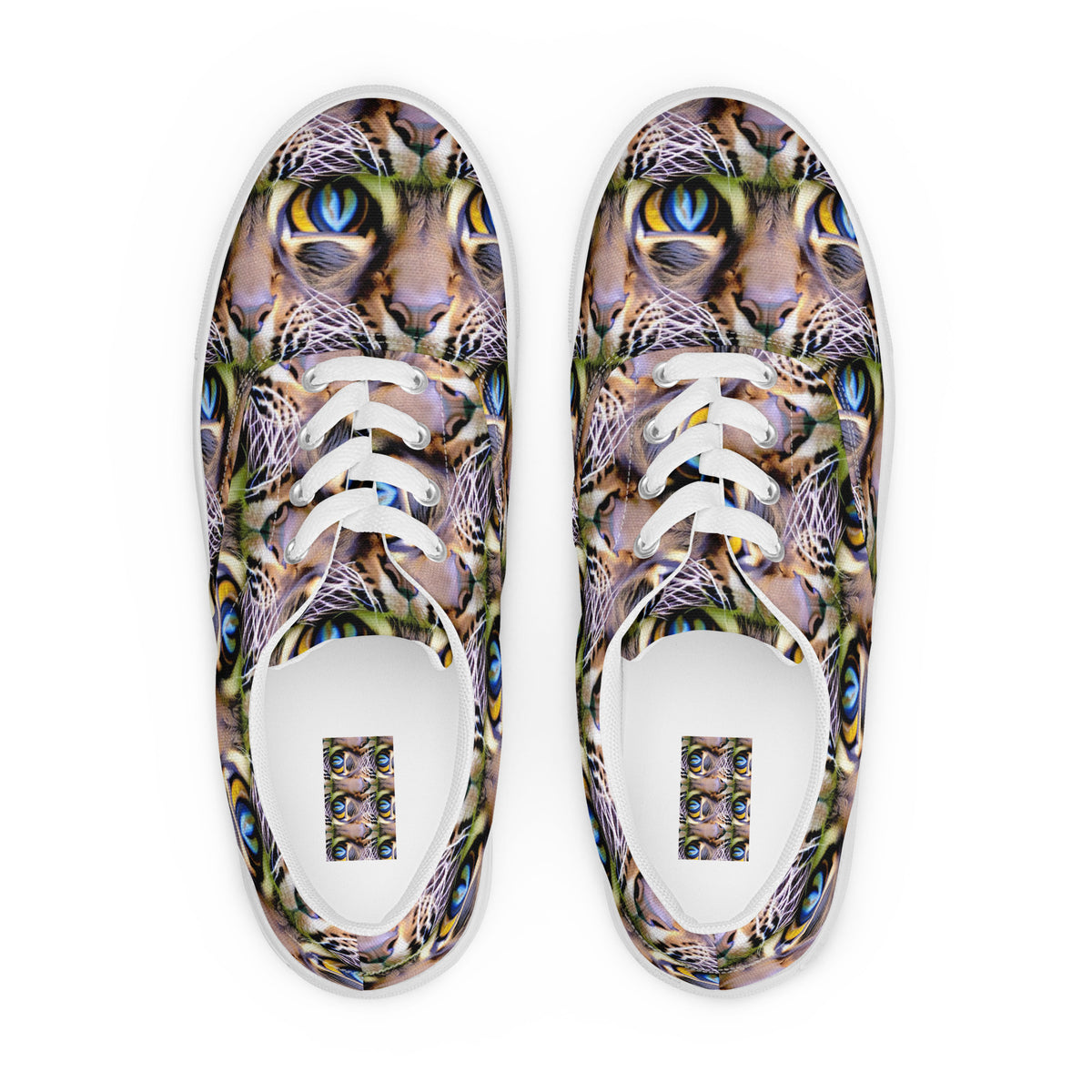 Men's Lace-Up Canvas Shoes - Eye of the Wild