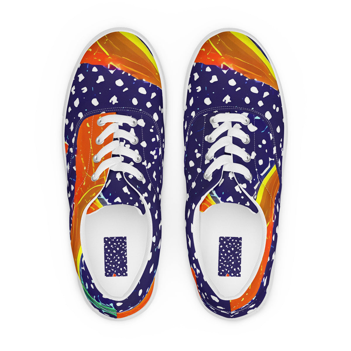 Men's Lace-Up Canvas Shoes - Jungle Zephyr