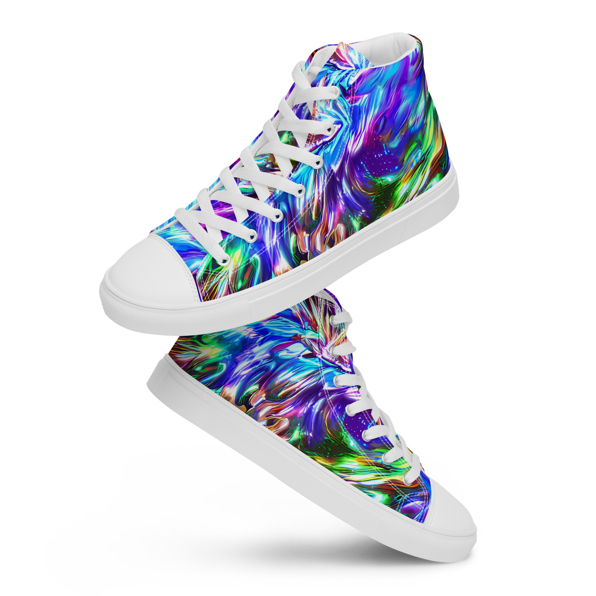 Men's High Top Canvas Shoes - Faini Whirlwind