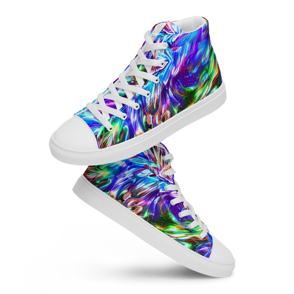 Men's High Top Canvas Shoes - Faini Whirlwind
