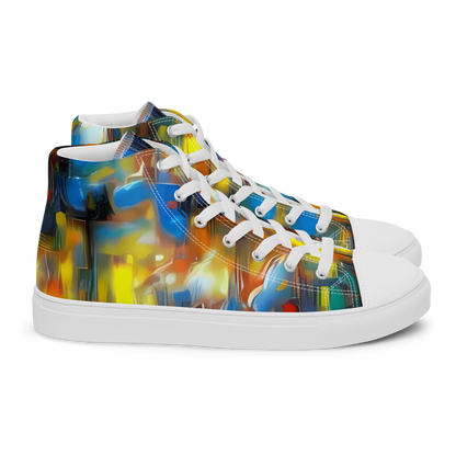 Men's High Top Canvas Shoes - Wallis Warp
