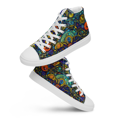 Men's High Top Canvas Shoes - Vasnetsov Vortex
