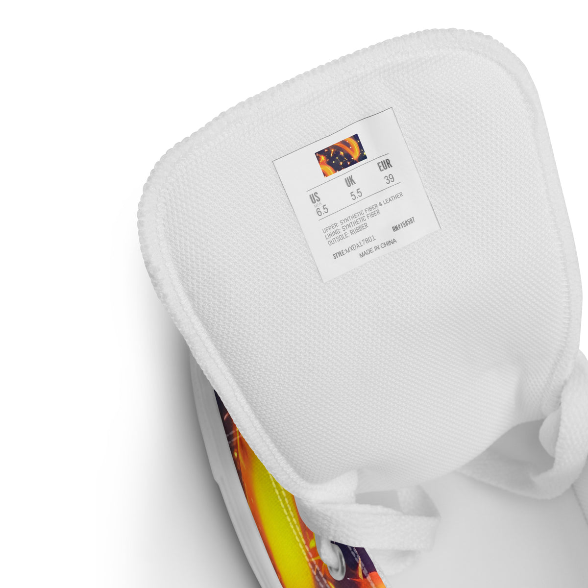 Women's High Top Canvas Shoes - Coorte's Cosmos