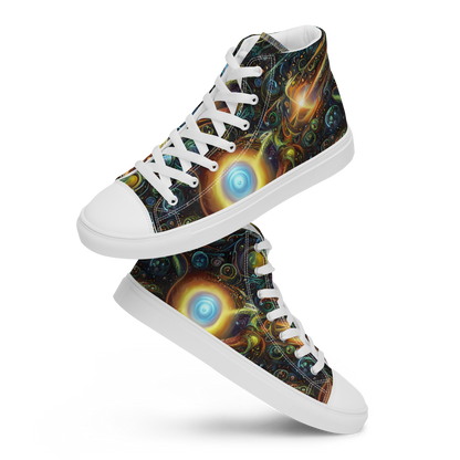 Men's High Top Canvas Shoes - Ferez Vortex