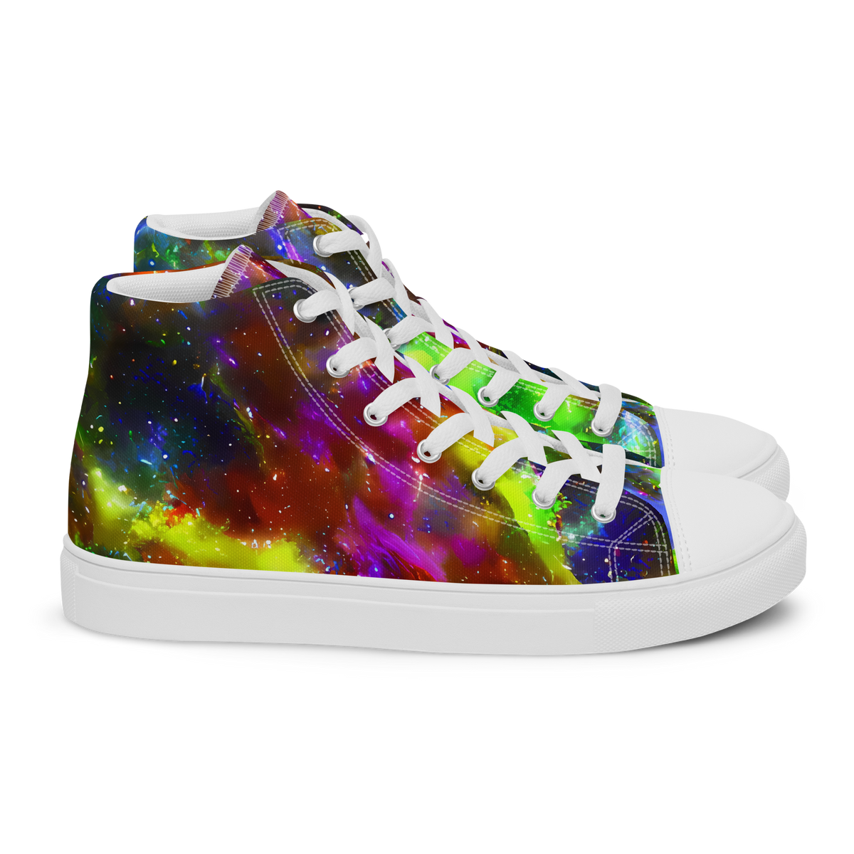 Men's High Top Canvas Shoes - Neer Nebula