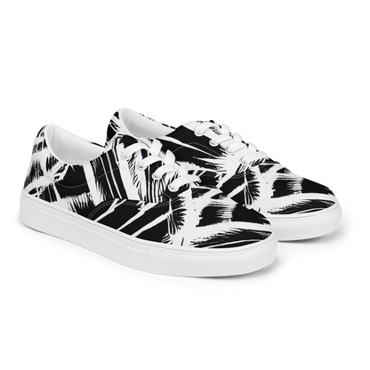 Women's Lace-Up Canvas Shoes - Silent Thunder