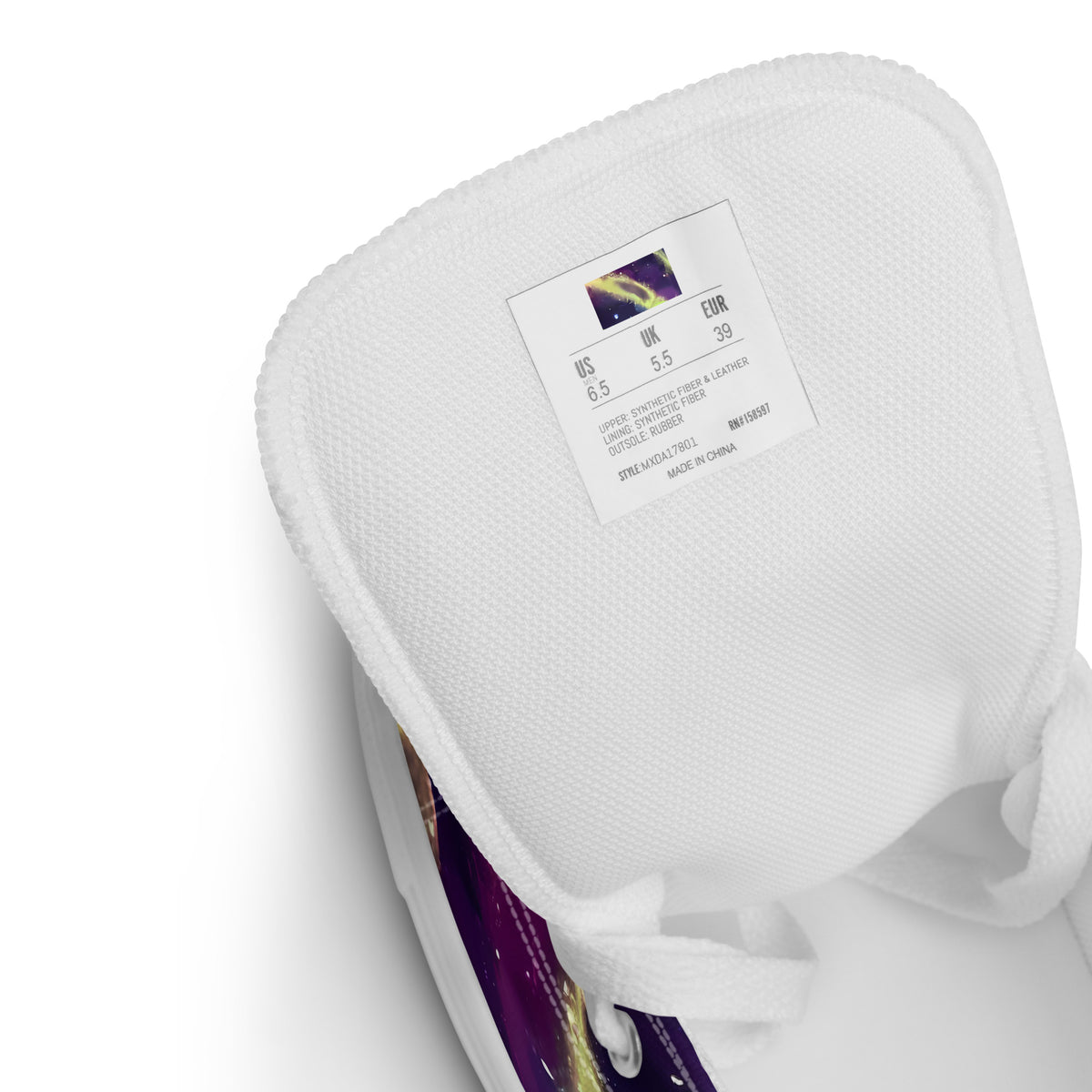 Women's High Top Canvas Shoes - Douglas Dreams