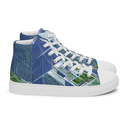 Men's High Top Canvas Shoes - Urban Eden