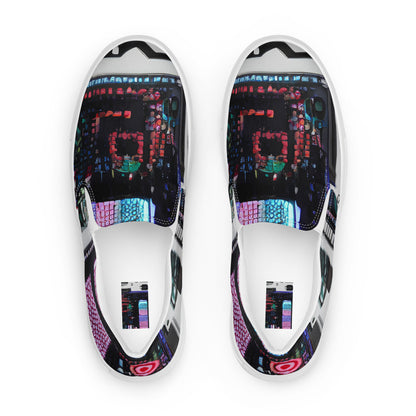 Women's Slip-On Canvas Shoes - Wired Wonders