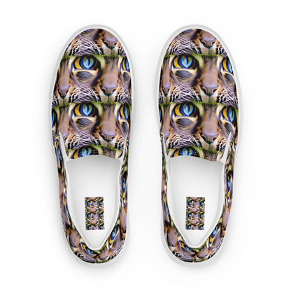 Men's Slip-On Canvas Shoes - Eye of the Wild