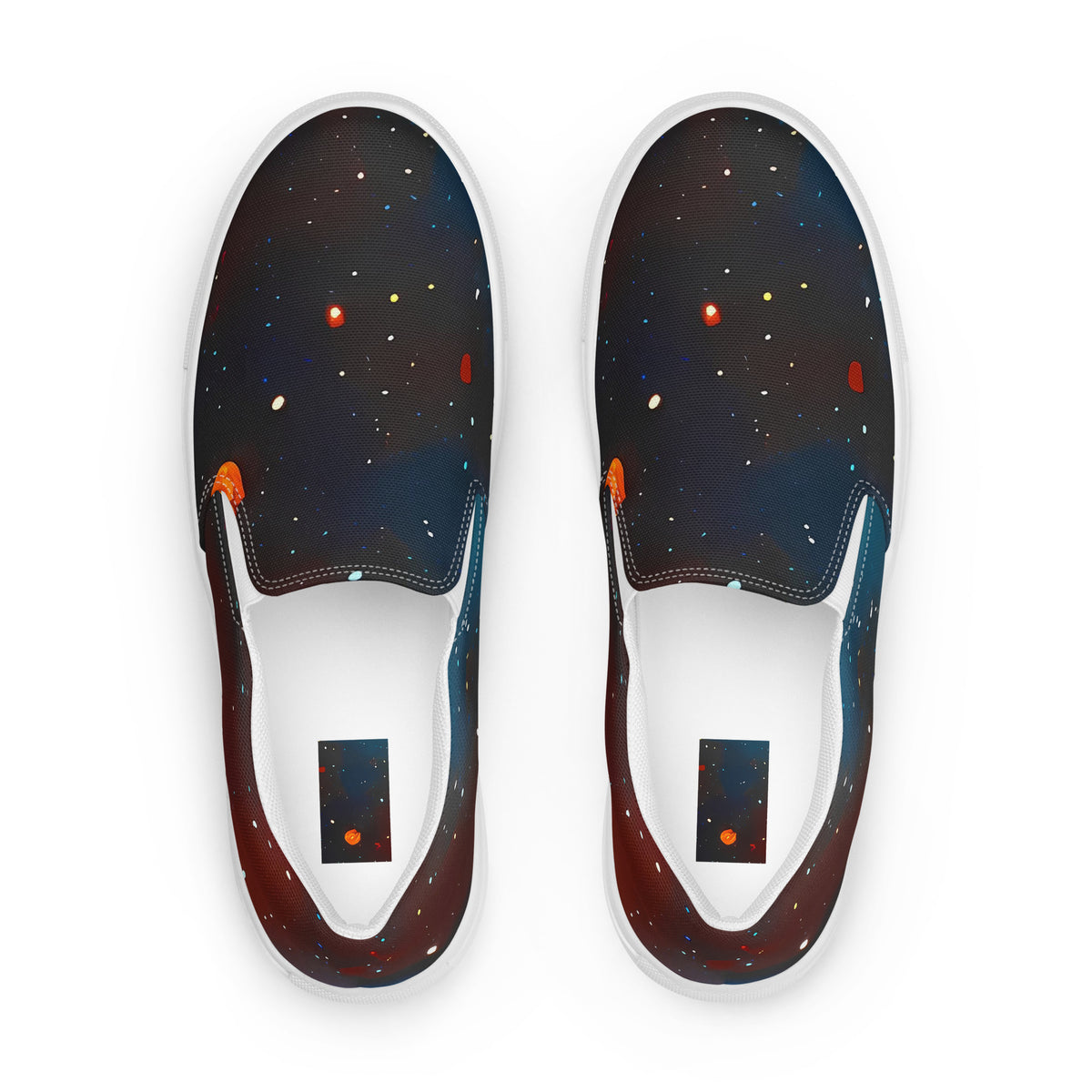 Men's Slip-On Canvas Shoes - Celestial Vogue