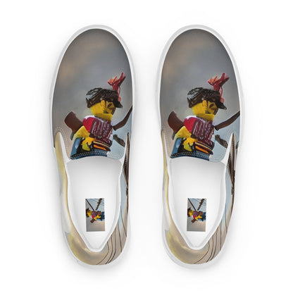 Women's Slip-On Canvas Shoes - Skyward Adventure