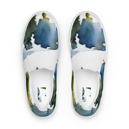 Men's Slip-On Canvas Shoes - Arctic Escape