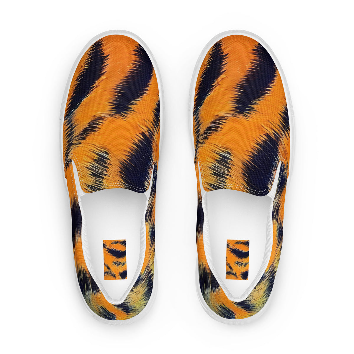 Women's Slip-On Canvas Shoes - Tiger's Dream