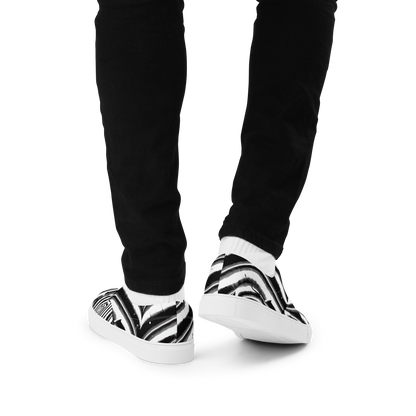 Men's Lace-Up Canvas Shoes - Dupain Swirl