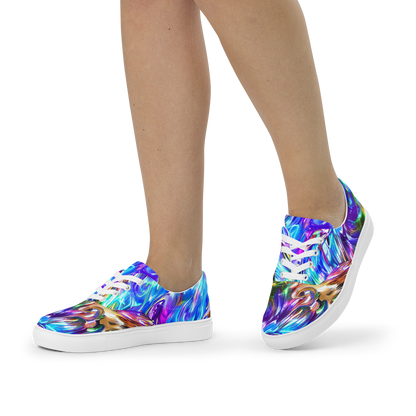 Women's Lace-Up Canvas Shoes - Faini Whirlwind