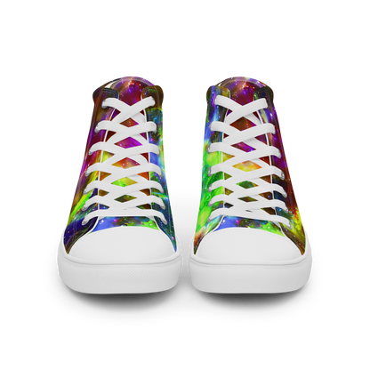 Men's High Top Canvas Shoes - Neer Nebula